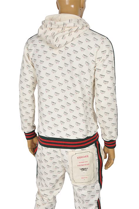 mens gucci sweat suits|Gucci jogging suits for men.